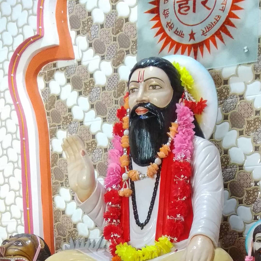 Guru Ravidass Statue Wallpaper