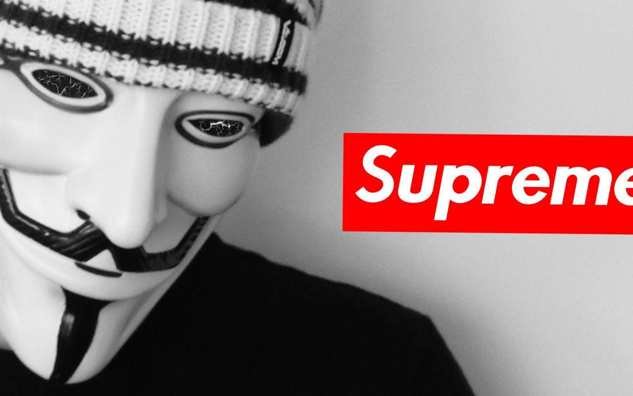 Guy Fawkes Supreme Laptop Wallpaper