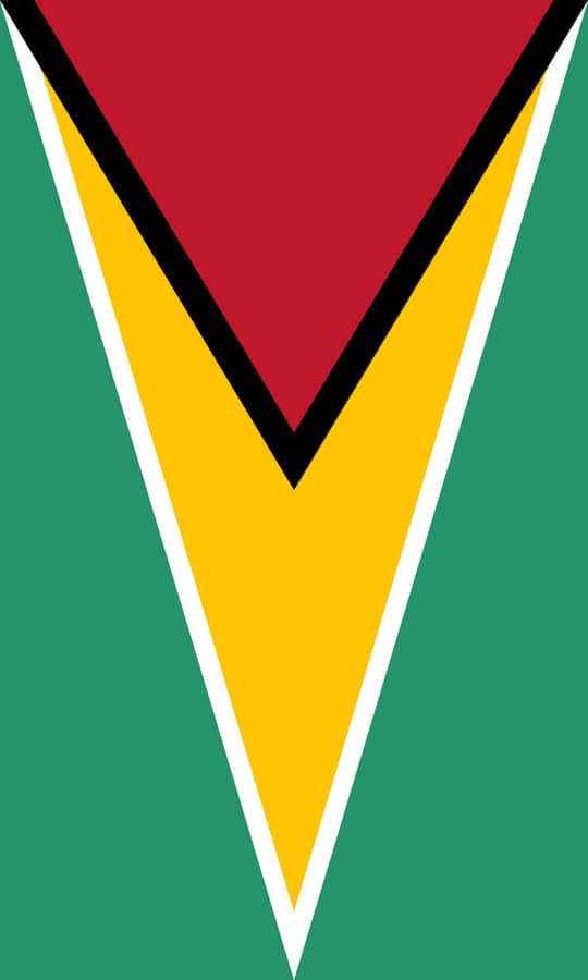 Guyana Flag Graphic Wallpaper