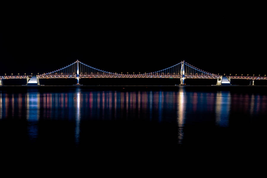 Gwangan Bridge Busan City Wallpaper