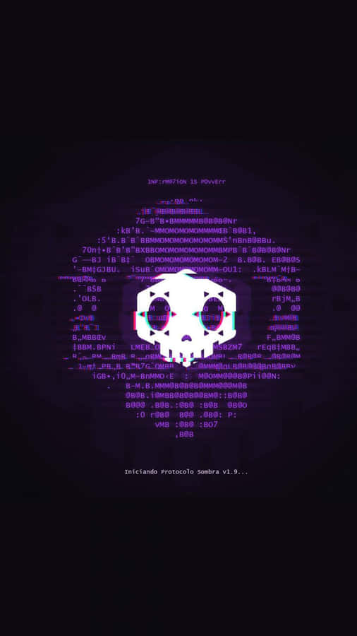 Hacker_ Skull_i Phone_ Wallpaper Wallpaper