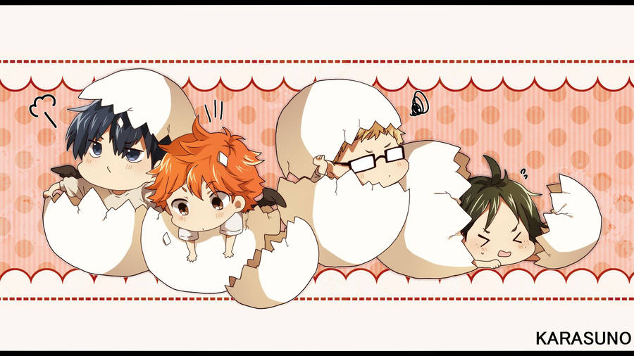 Haikyuu Chibi Art Wallpaper