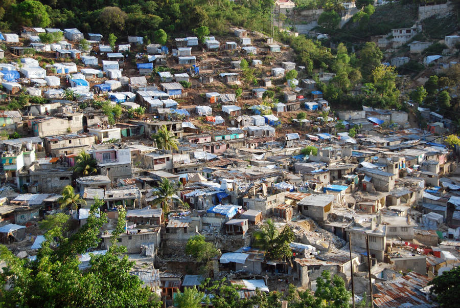 Haiti Packed Community Wallpaper