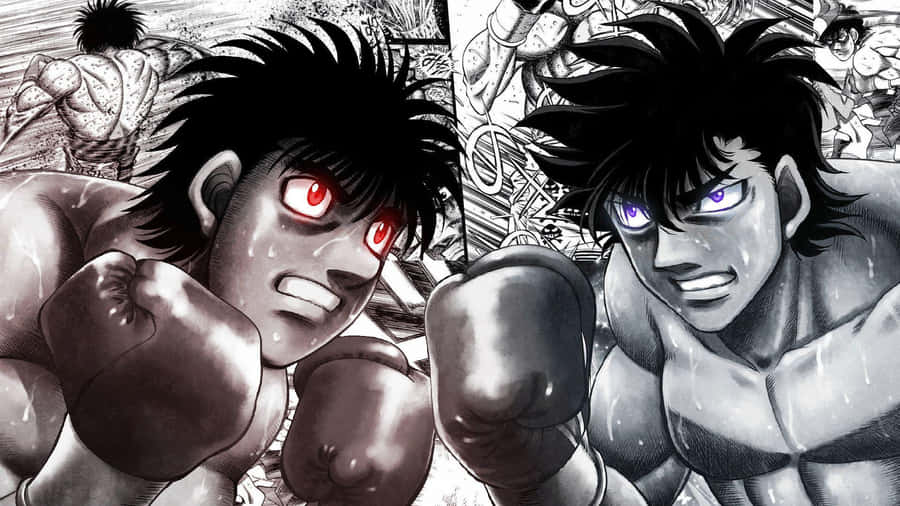 Hajime_no_ Ippo_ Boxers_ Faceoff Wallpaper