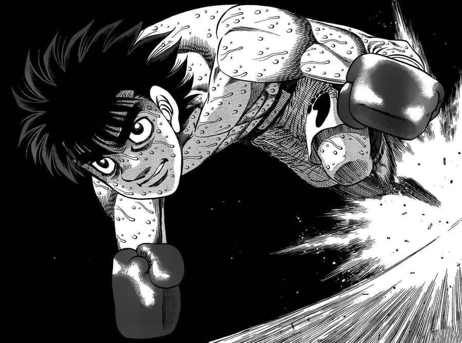 Hajimeno Ippo Powerful Punch Wallpaper