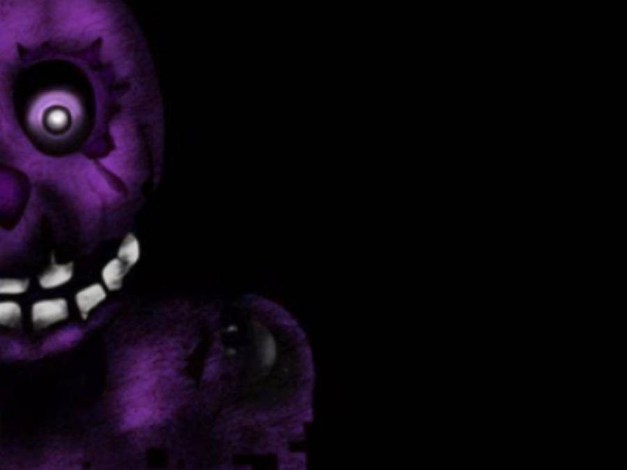 Half Face Purple Guy Fnaf Wallpaper