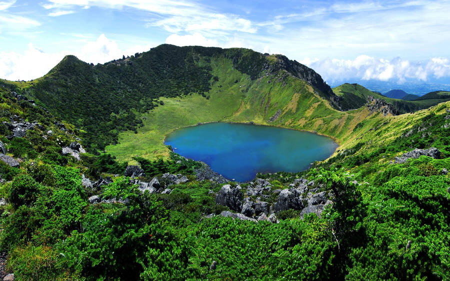 Hallasan National Park In Korea Wallpaper