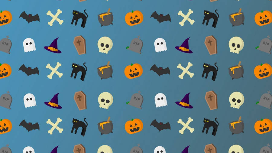 Halloween Design Treats For Laptop Screen Wallpaper