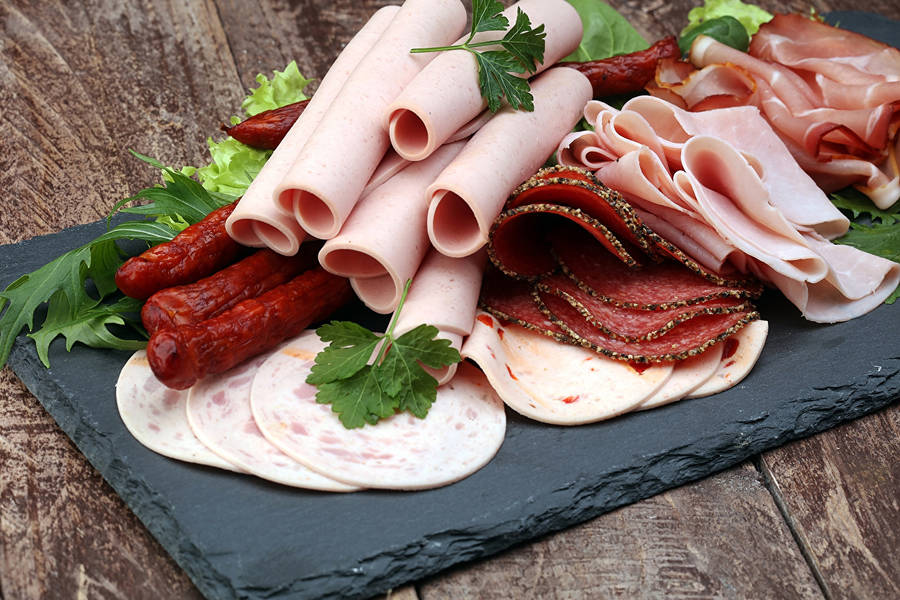 Ham Platter Wallpaper