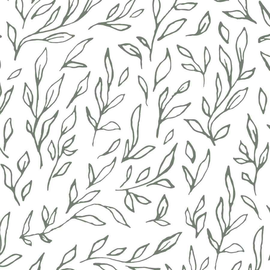 Hand Drawn Vine Pattern Wallpaper