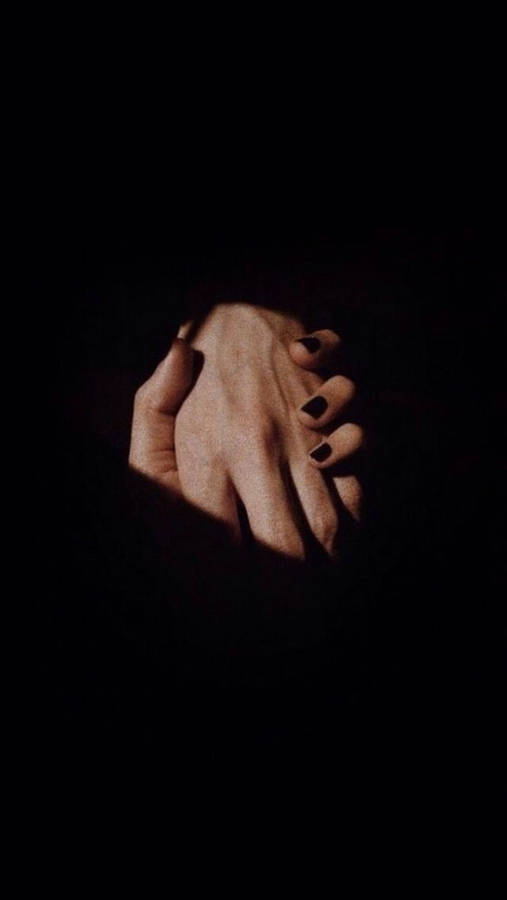 Hand In Hand Aesthetic Wallpaper