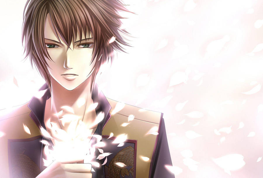 Handsome Anime Boy Okita Soji Wallpaper