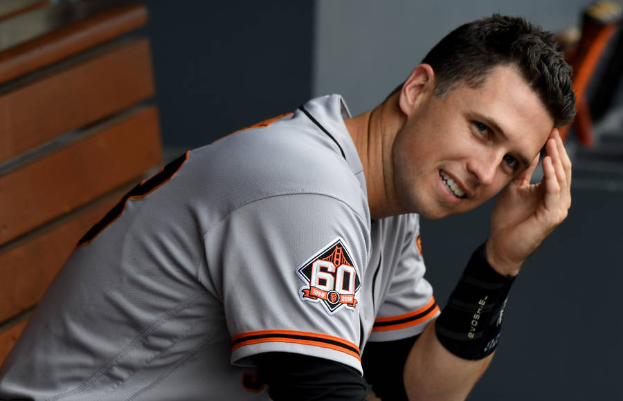 Handsome Buster Posey Wallpaper