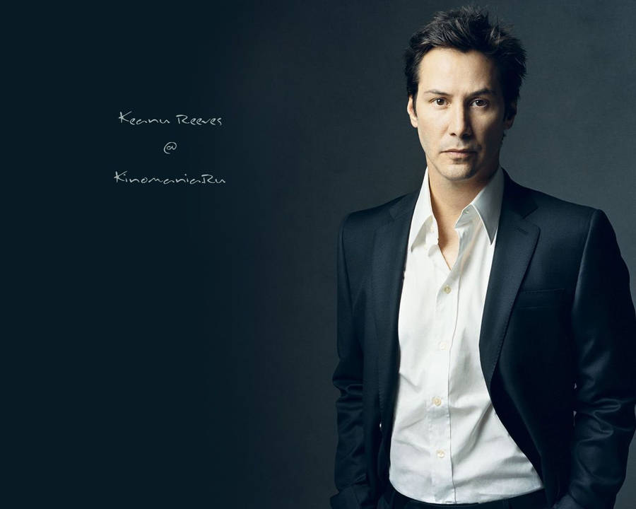 Handsome Keanu Reeves Wallpaper