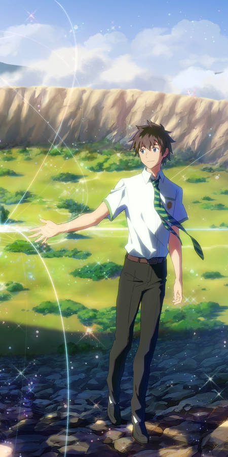 Handsome Taki Kimi No Na Wa Phone Wallpaper