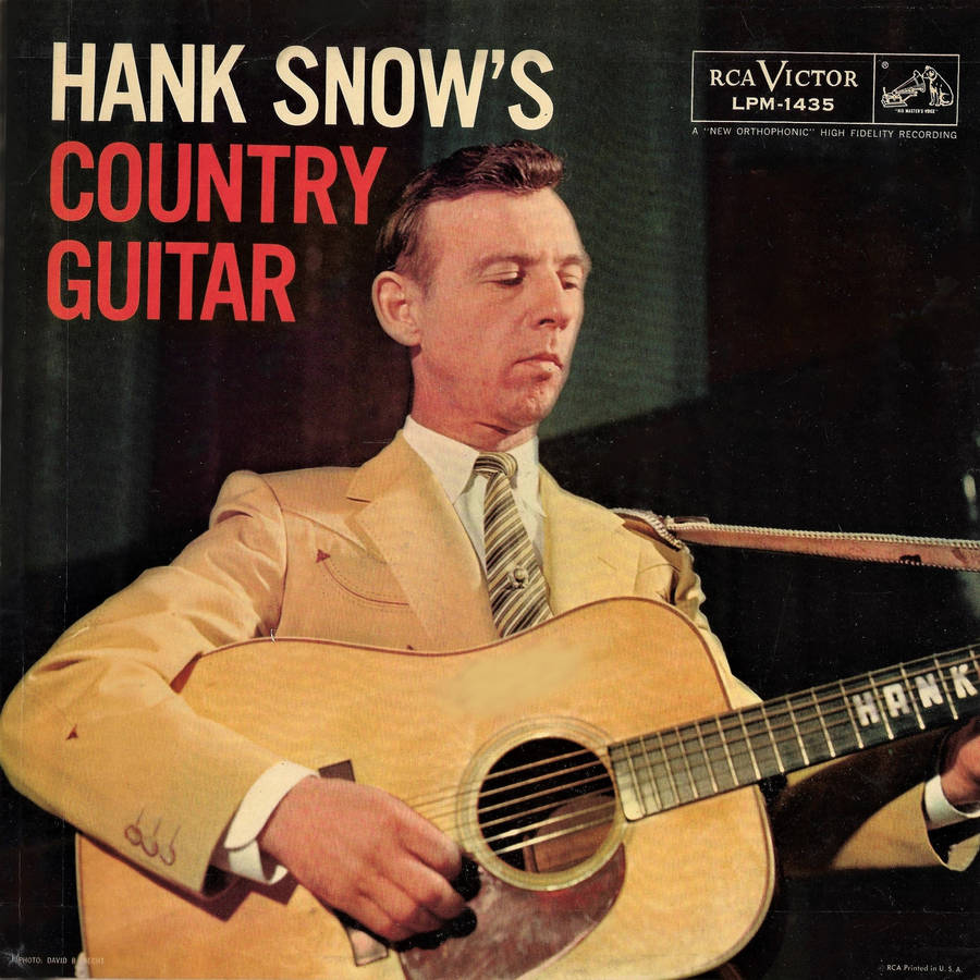 Hank Snow Country Guitar Wallpaper