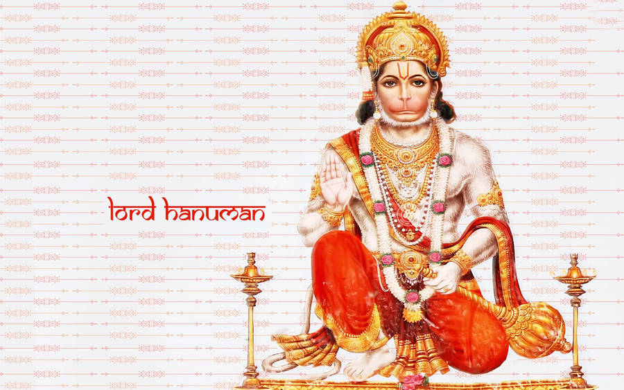 Hanuman White And Red Background 4k Hd Wallpaper