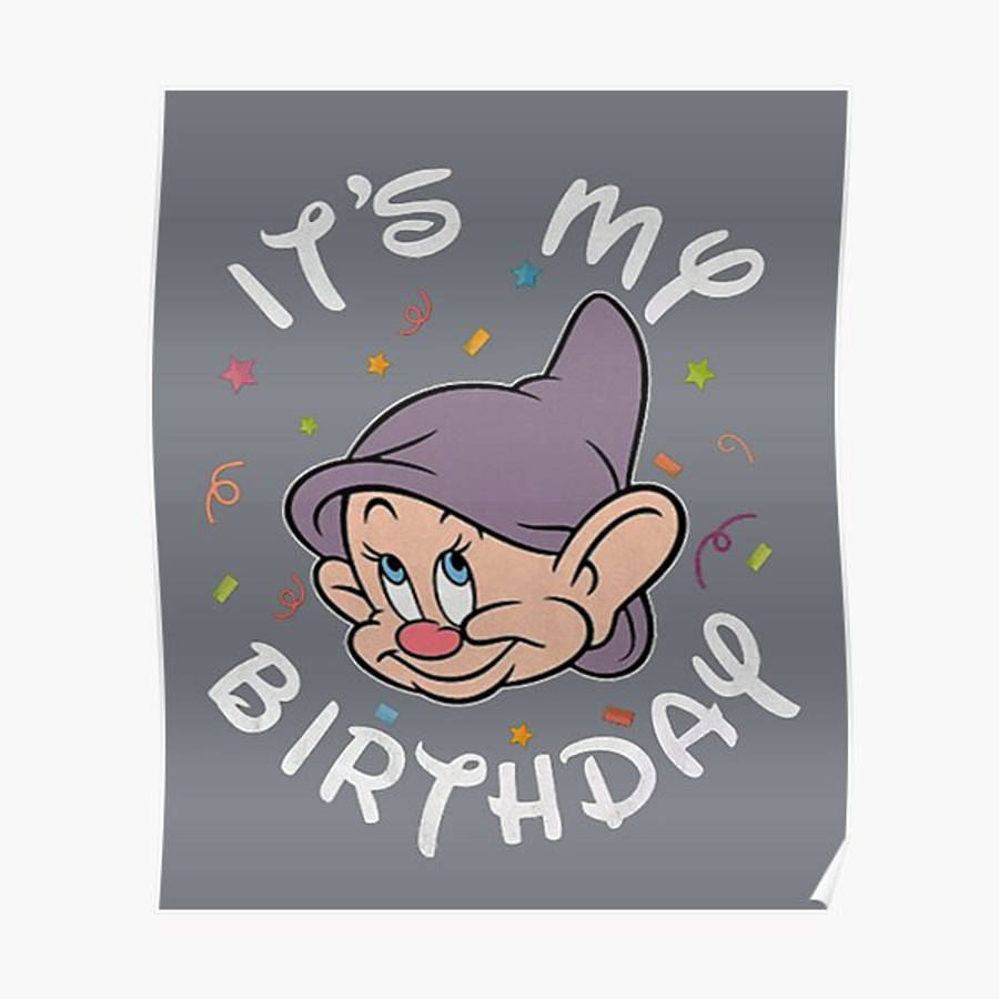 Happy Birthday Dopey Dwarf Wallpaper