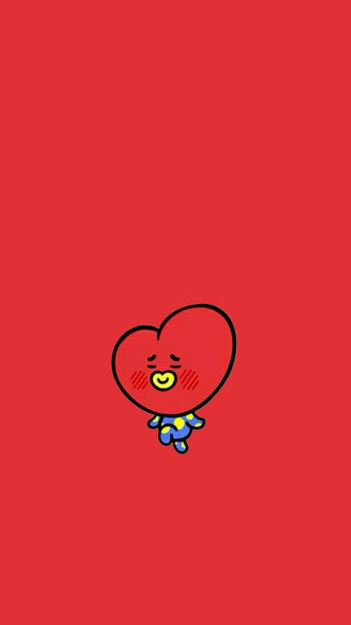 Happy Bt21 Tata Wallpaper