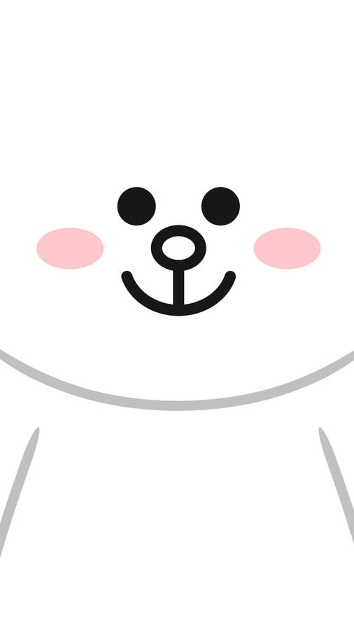 Happy Cony Line Friends Wallpaper