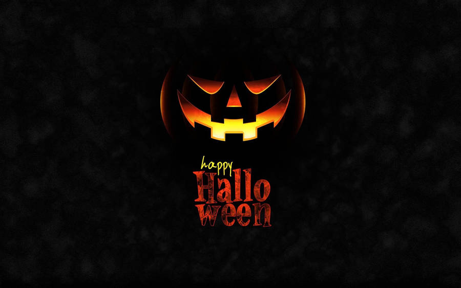 Happy Halloween Computer Greeting Wallpaper