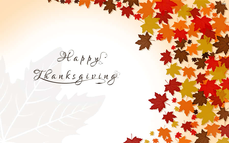 'happy Thanksgiving!' Wallpaper