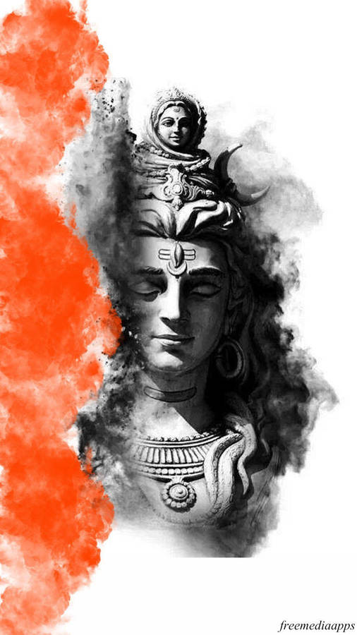 Har Har Mahadev Surrealistic Wallpaper