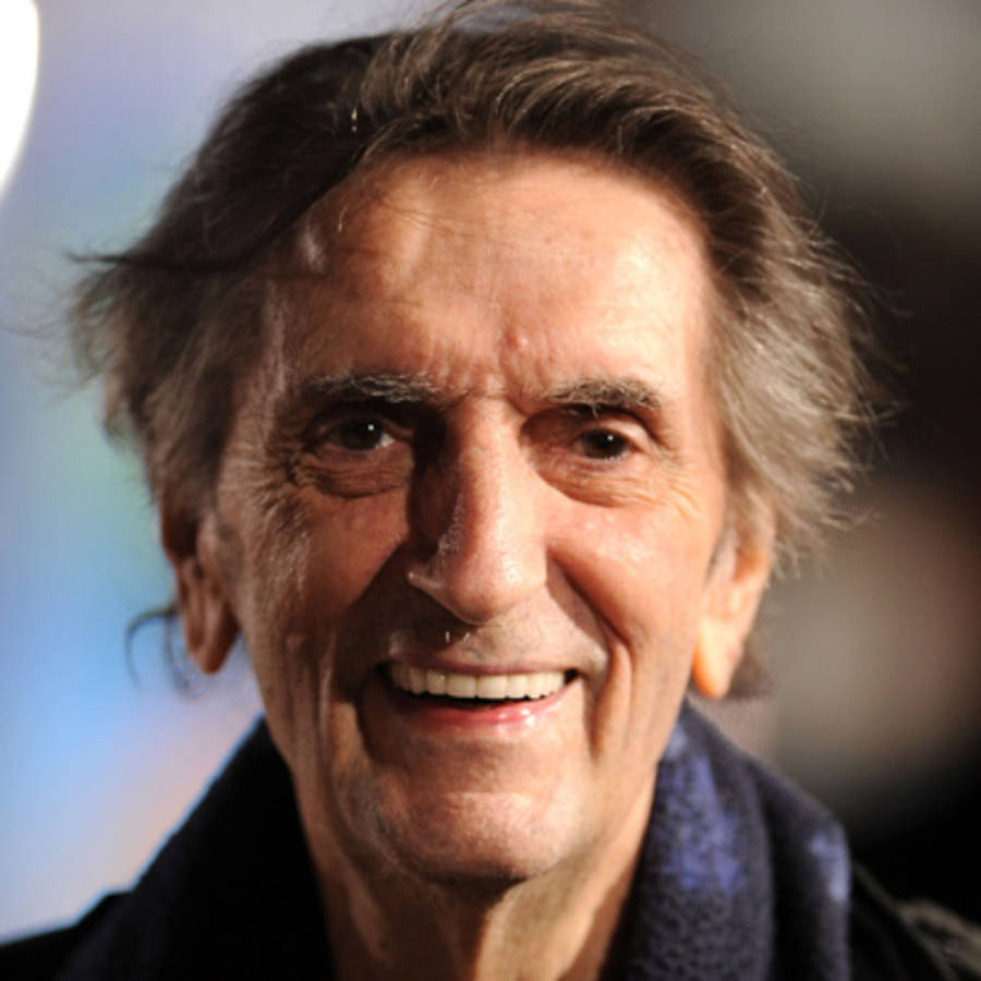 Harry Dean Stanton Close Up Profile Photography Wallpaper