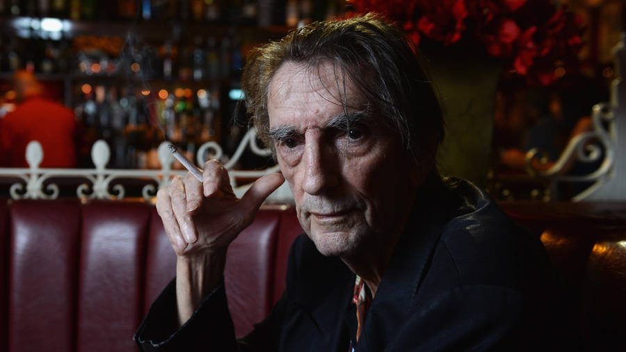 Harry Dean Stanton Smoking Cigarette Photography Hd Wallpaper