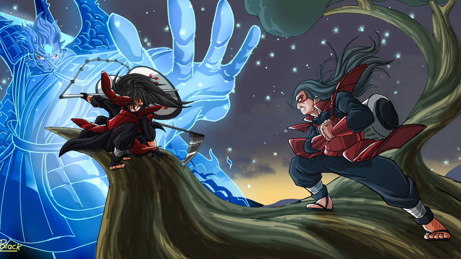 Hashirama Senju Blue Opponent Wallpaper