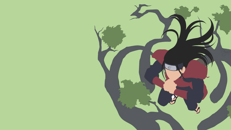 Hashirama Senju Tree Simple Artwork Wallpaper