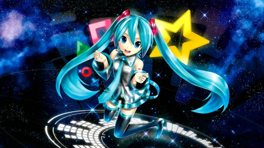 Hatsune Miku - The Most Popular Vocaloid Singer Wallpaper