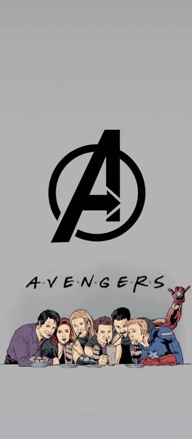 Hawkeye Friends Theme Wallpaper