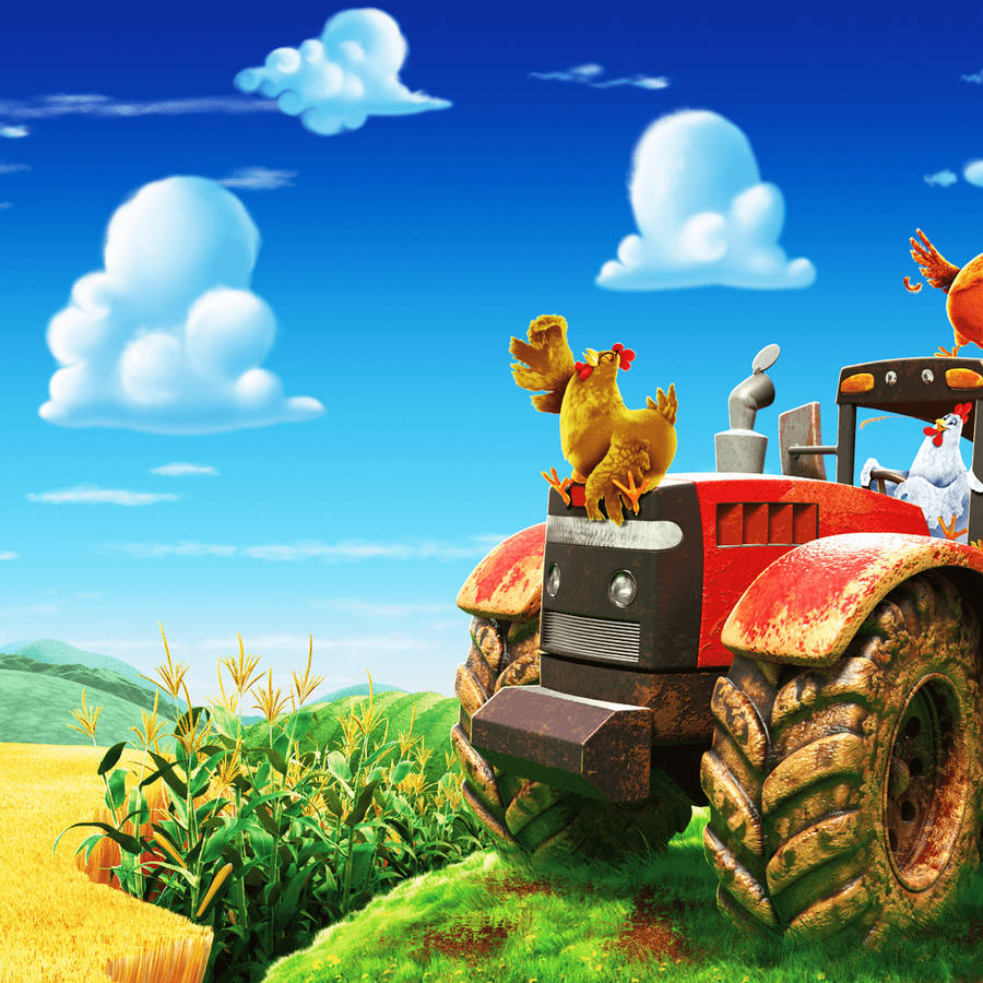 Hay Day Crop Field Wallpaper