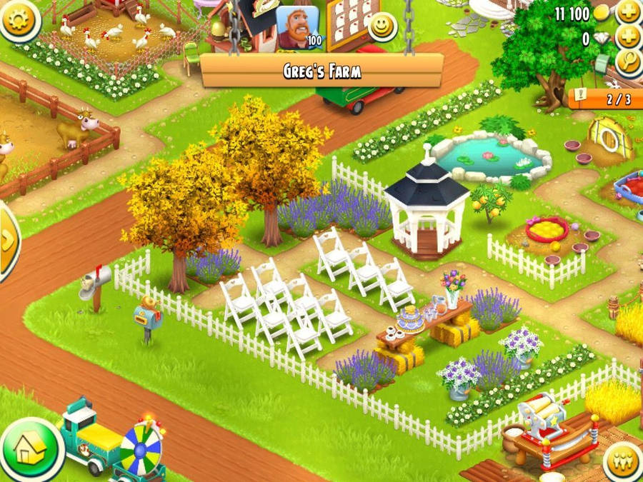 Hay Day Greg's Farm Wallpaper