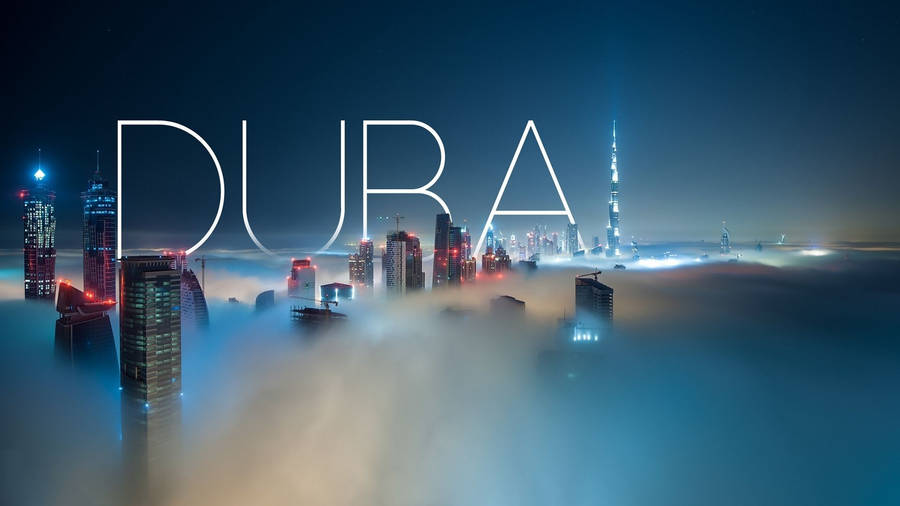 Hazy Dubai City Wallpaper