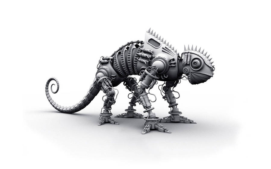 Hd 3d Robot Dinosaur Wallpaper