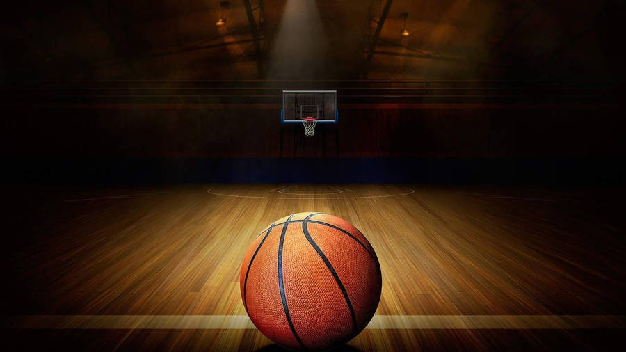 Hd Basketball Spotlight Wallpaper