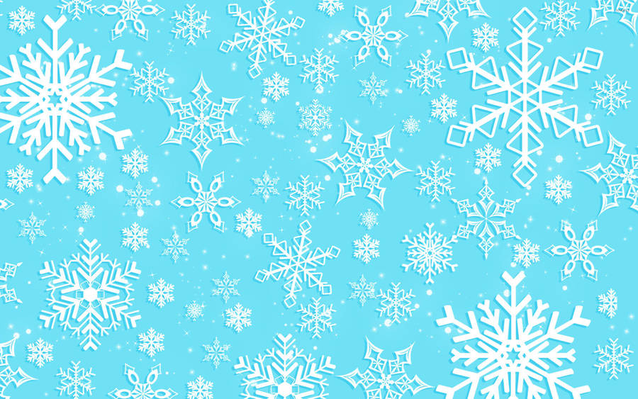 Hd Beautiful Snowflakes Wallpaper