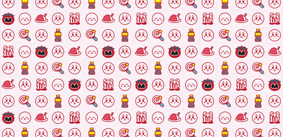Hd Cute Kirby Icons Wallpaper