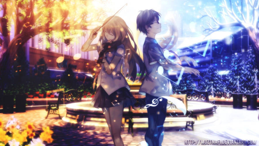 Hd Fan Art Of Your Lie In April Wallpaper