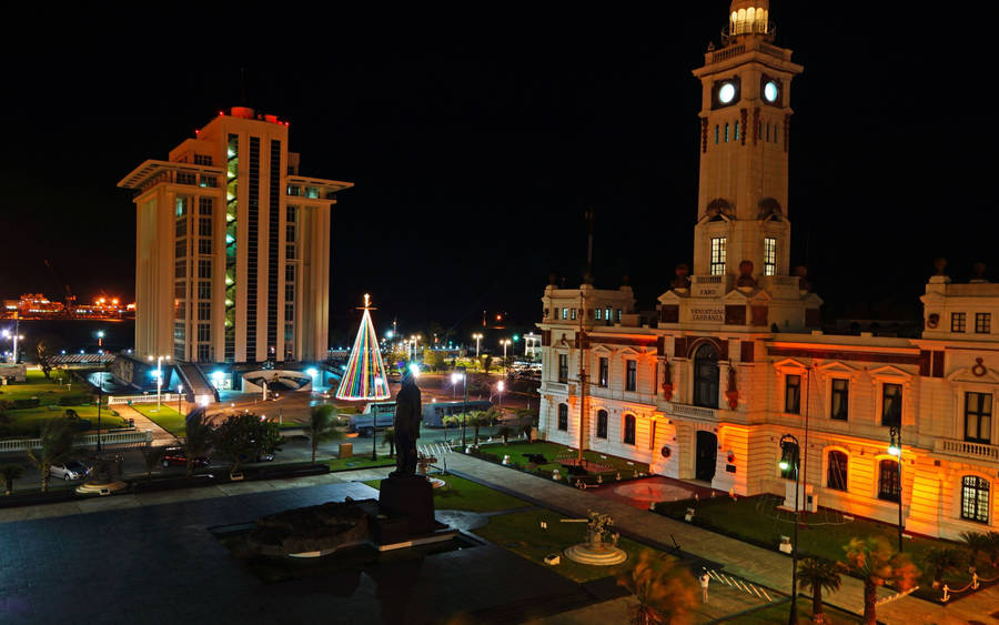 Hd Faro De Veracruz Mexico Wallpaper