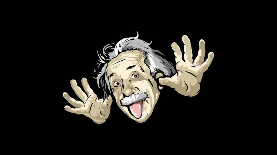 Hd Funny Albert Einstein Wallpaper