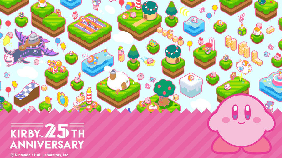 Hd Kirby Nintendo Game Wallpaper