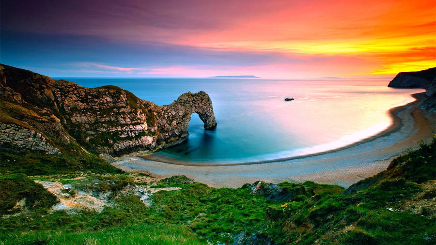 Hd Landscape Durdle Door In England Wallpaper