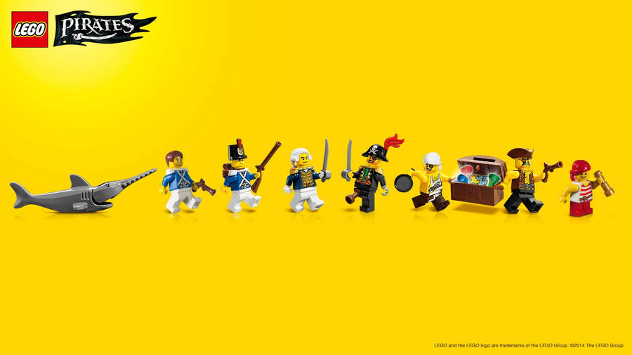Hd Lego Pirates Pack Characters Wallpaper