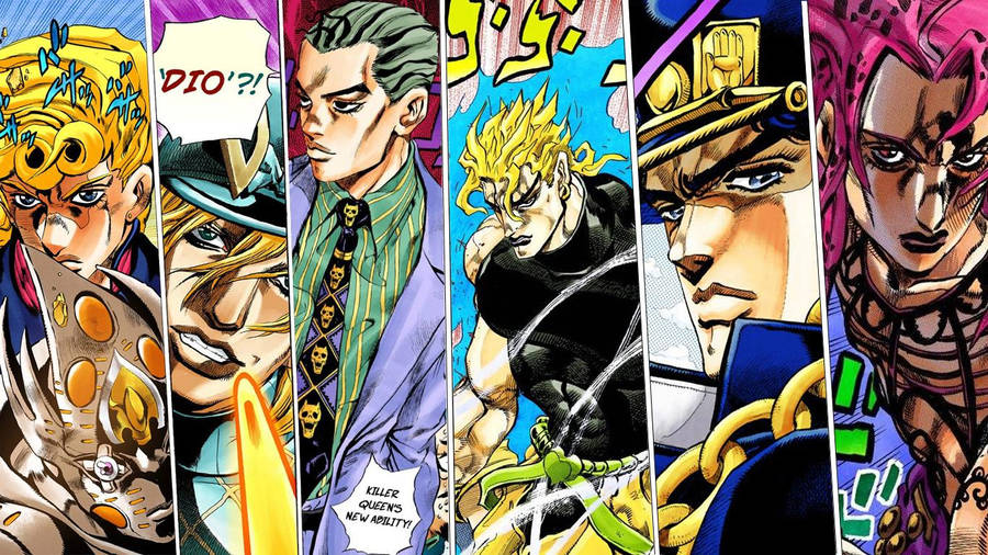 Hd Manga Fan Art Of Jojo Wallpaper