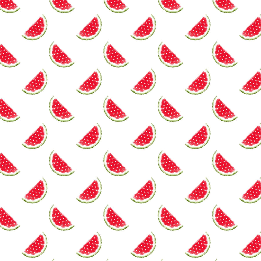 Hd Pattern Half Watermelon Slices Wallpaper