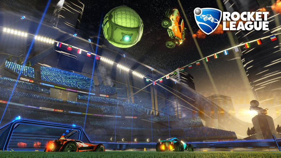 Hd Rocket League Fantastic Stadium Wallpaper