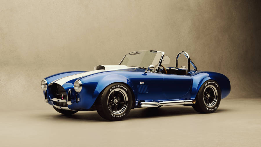 Hd Shelby Cobra Car In Studio Wallpaper